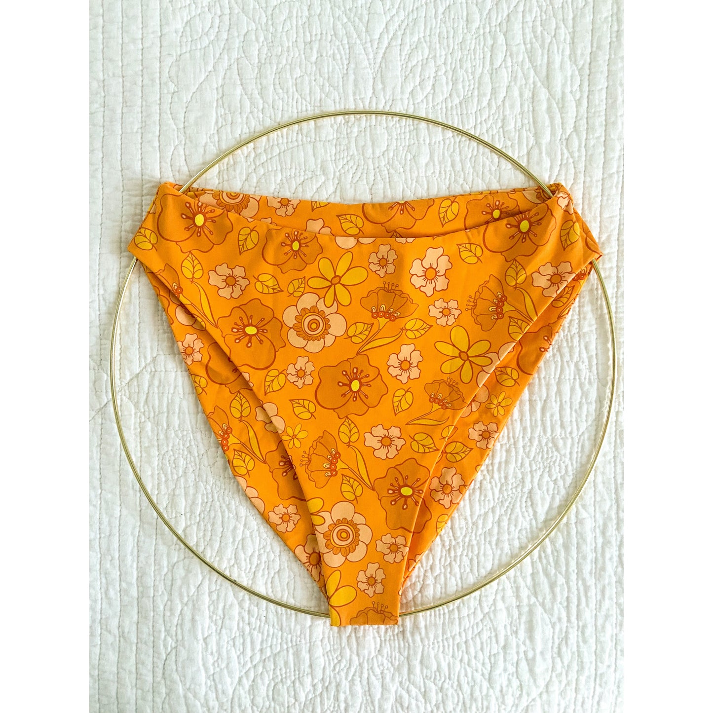 Orange Blossom Mid Rise Bottoms