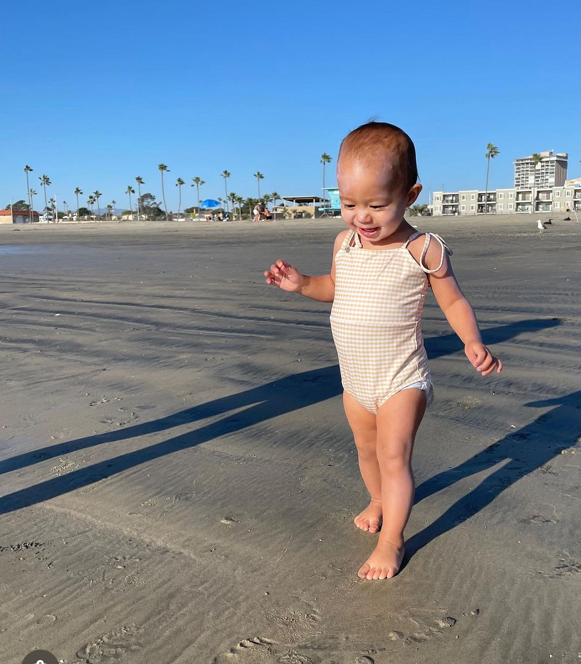 Do Good Littles Gingham One Piece