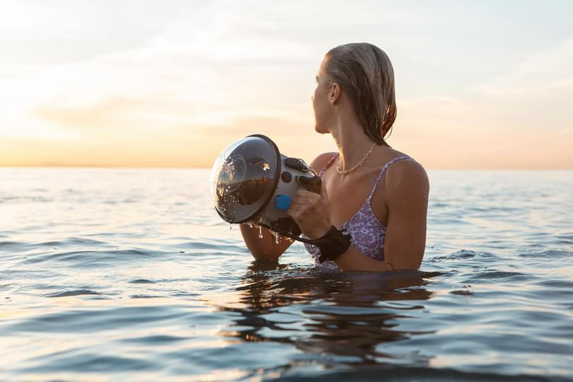 Lilac Adjustable Surf Shorts