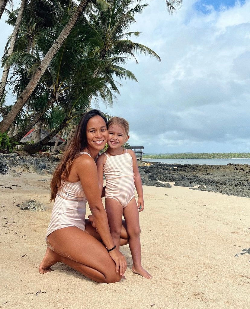 Do Good Littles Gingham One Piece