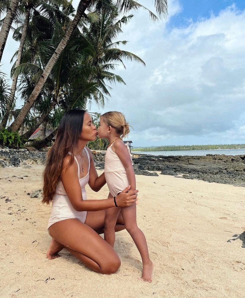 Do Good Littles Gingham One Piece