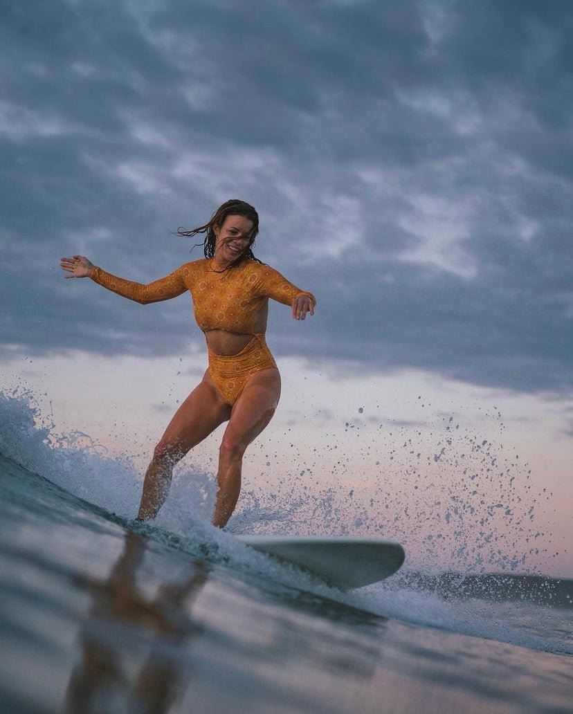 Orange Blossom Rashguard - Do Good Swimwear