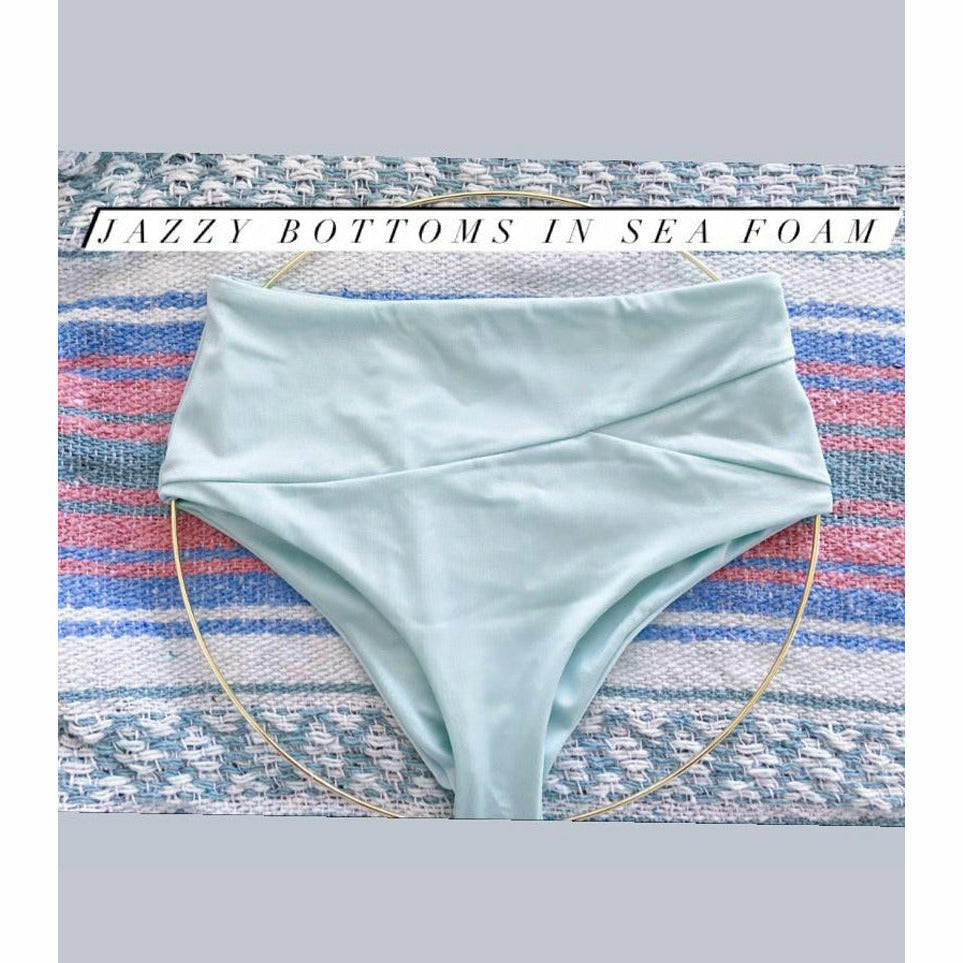 Jazzy High Waist Reversible Bottoms - Do Good Swimwear