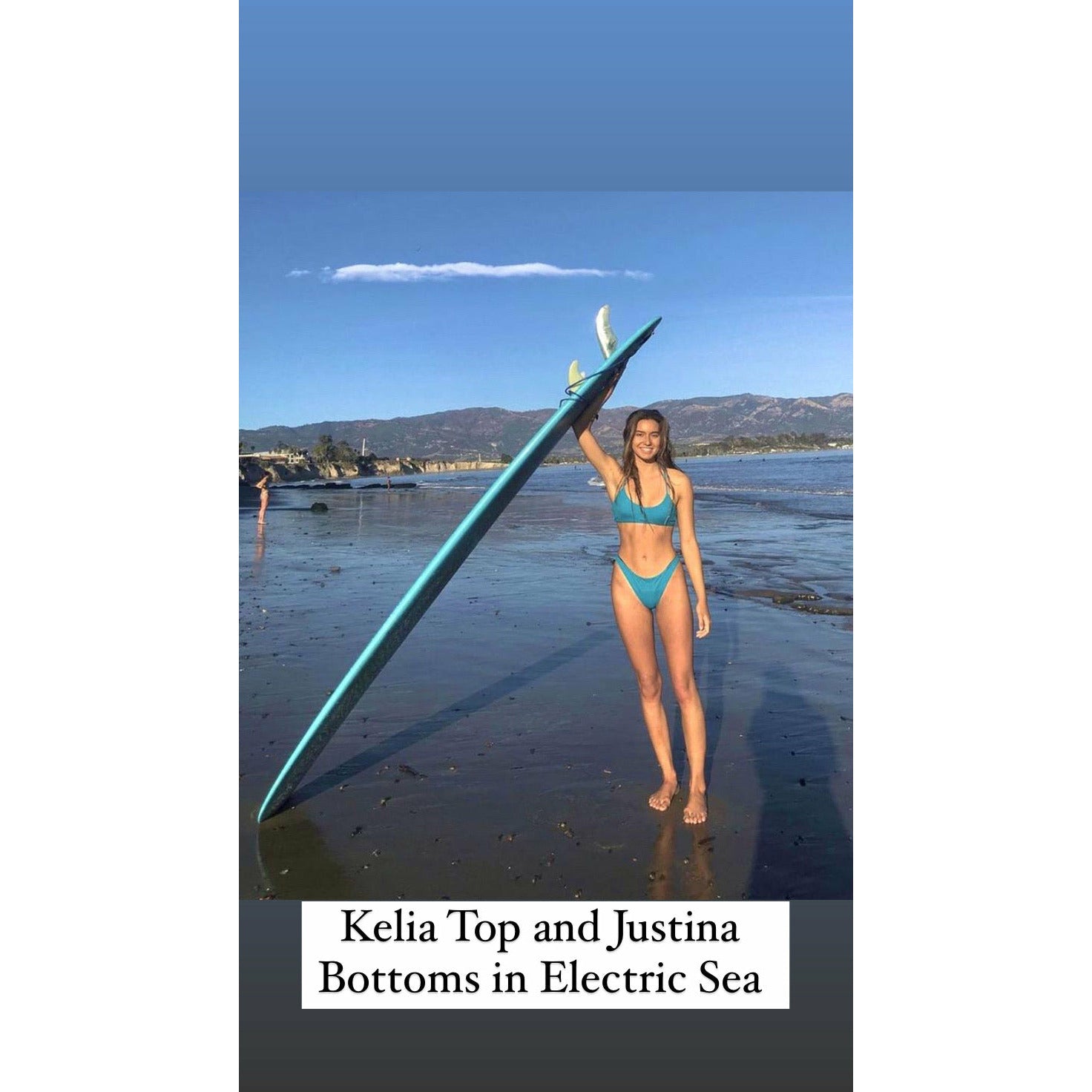 Kelia Twist Back Surf Top - Do Good Swimwear