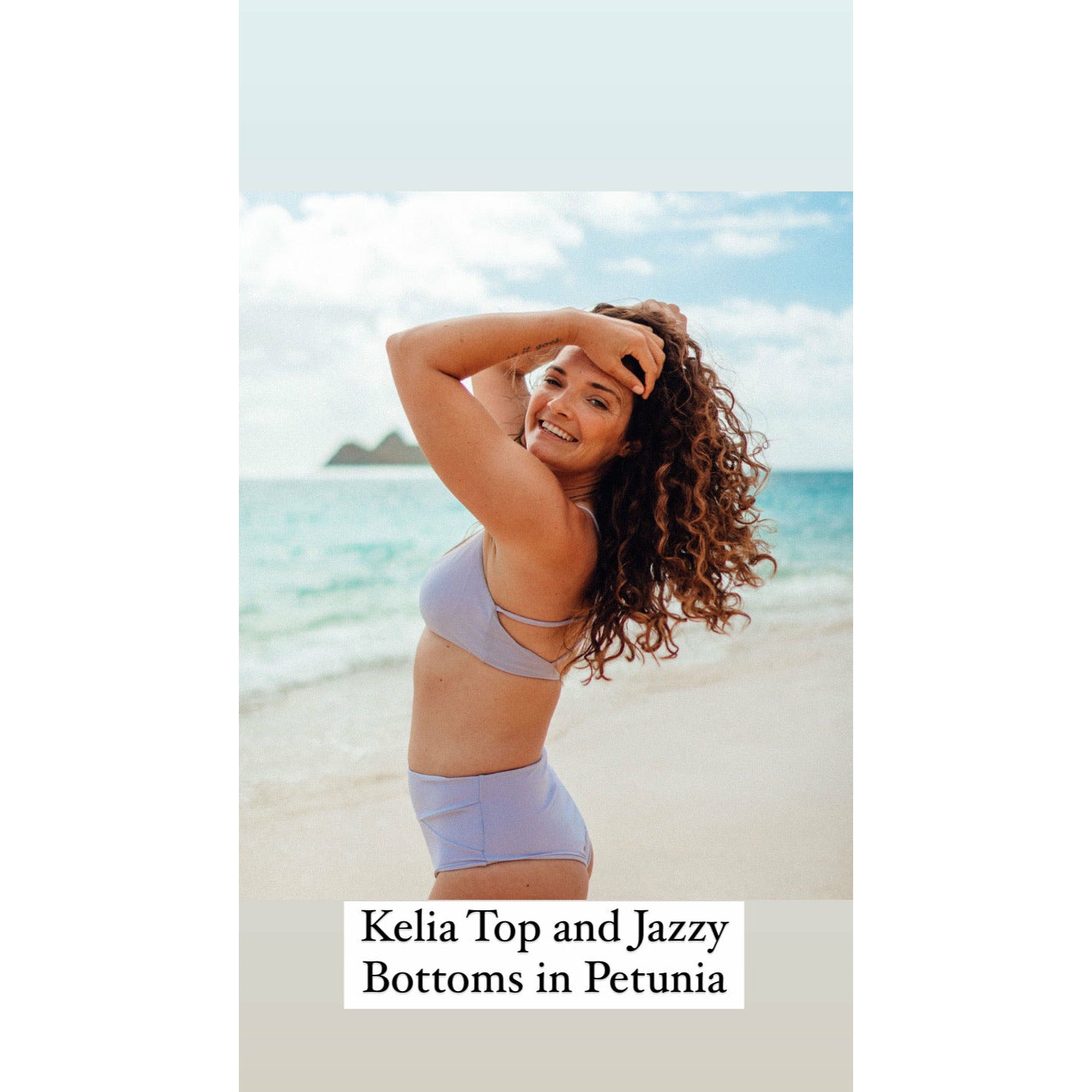 Kelia Twist Back Surf Top - Do Good Swimwear