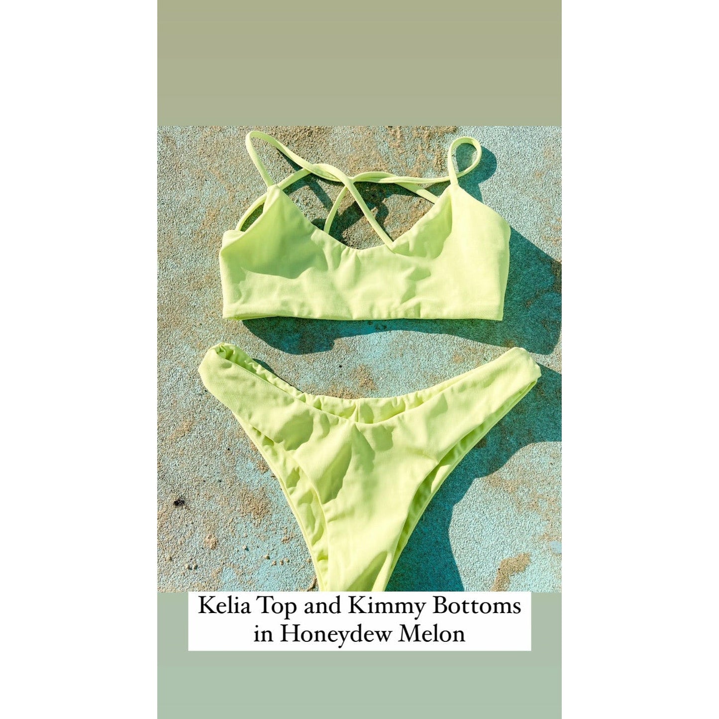 Kelia Twist Back Surf Top - Do Good Swimwear