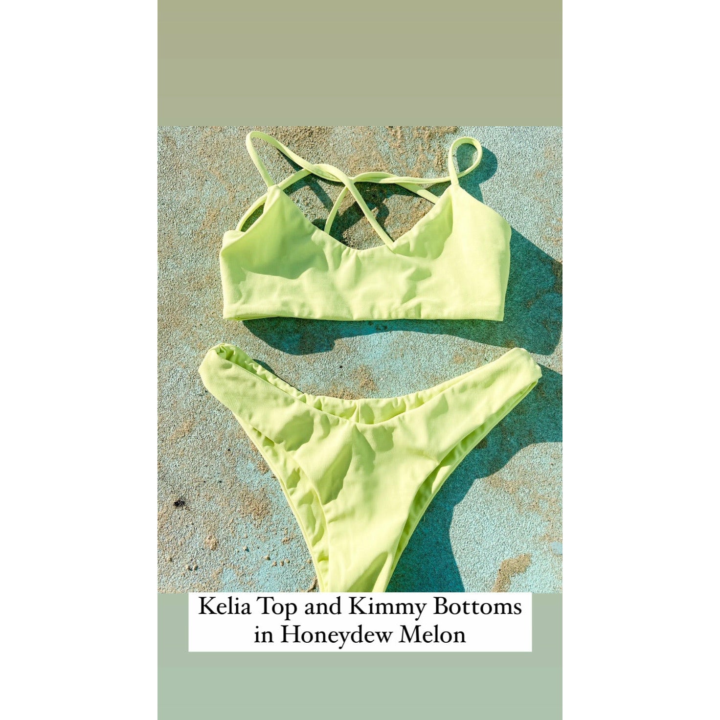 Kelia Twist Back Surf Top - Do Good Swimwear