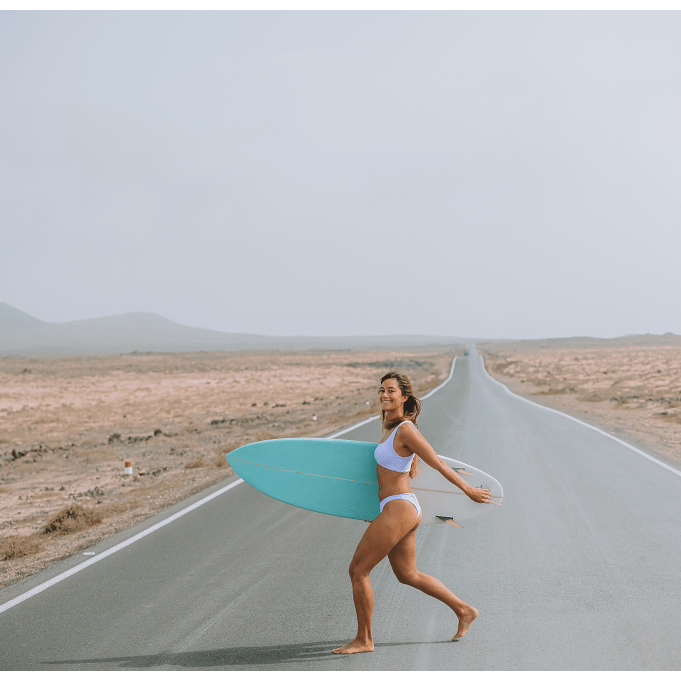 Liz Asymmetrical Top - Do Good Swimwear